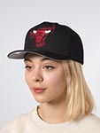 Бейсболка MITCHELL NESS арт. HP12813-CBUBLCK Chicago Bulls NBA (черный)